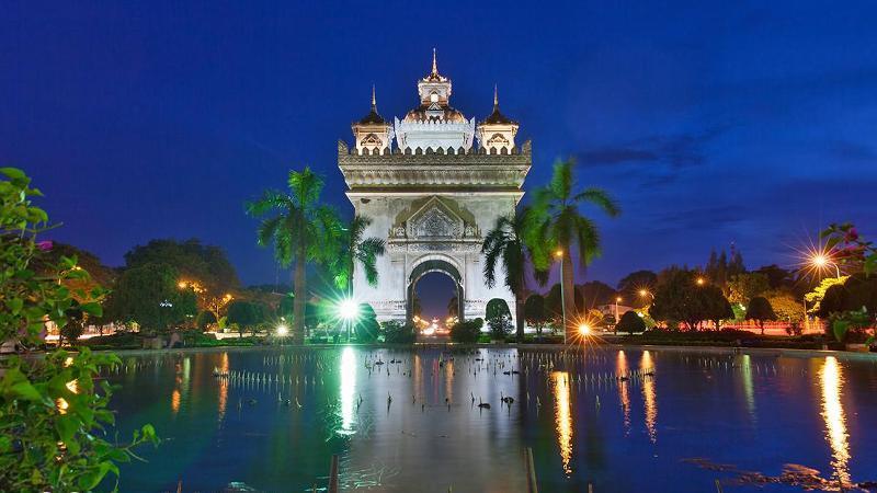 Intouch Guest House Vientiane Buitenkant foto